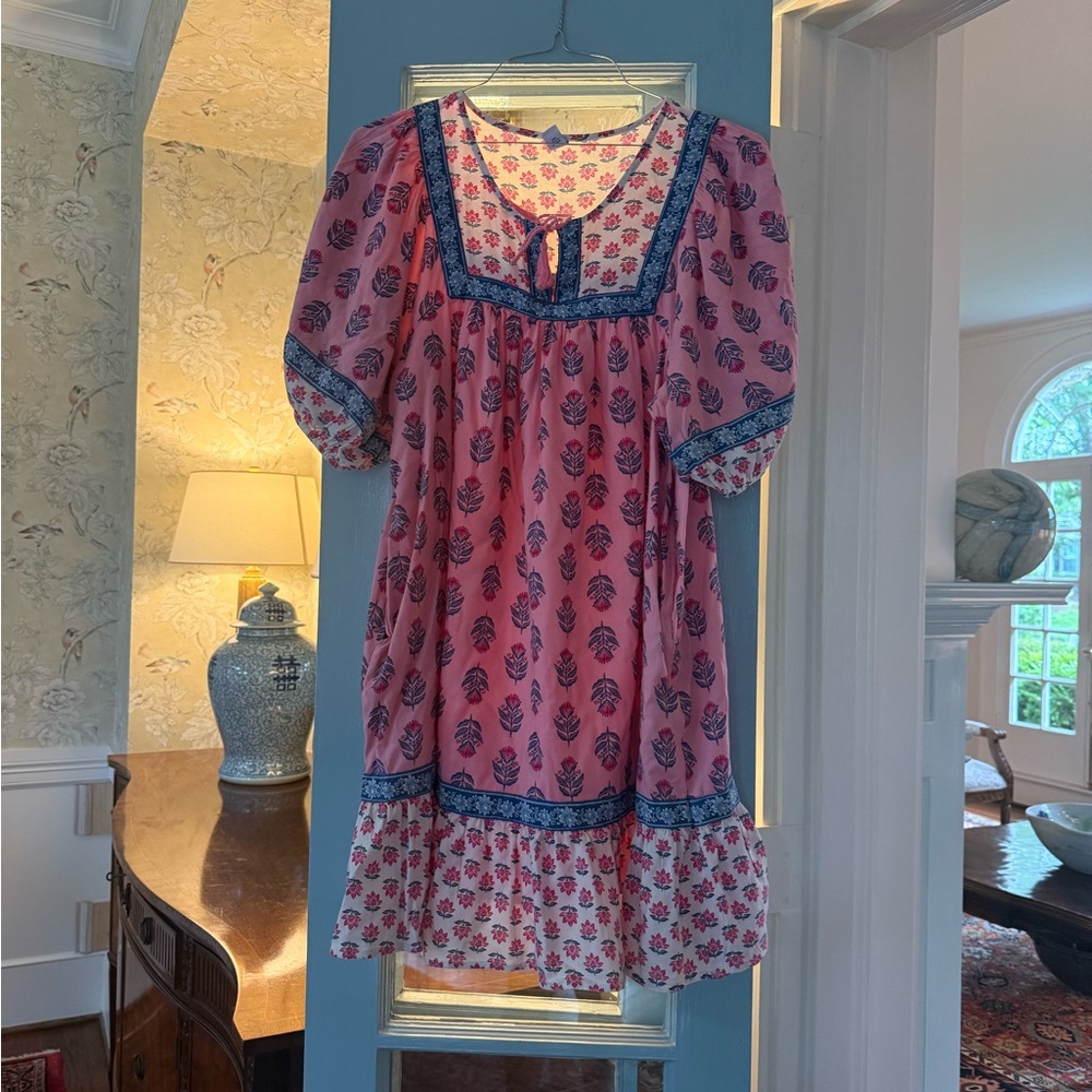 BLOCK PRINT DRESS